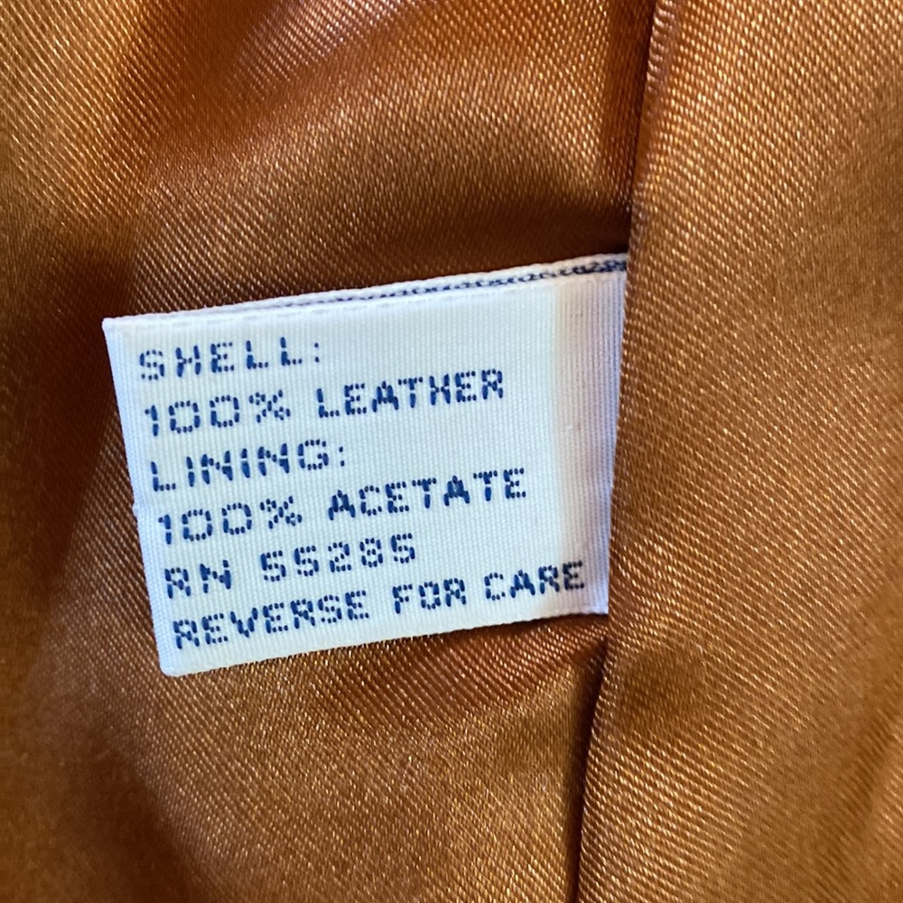 Express Suede Jacket Size Medium Rust Color - image 4